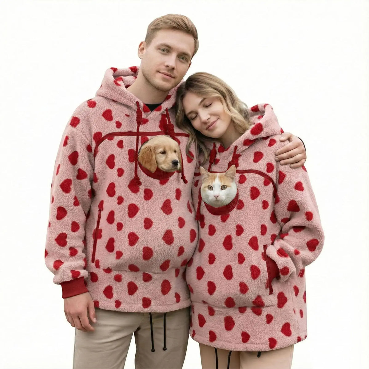 Sudadera informal con capucha, manga larga y cremallera completa para llevar sobre otras prendas