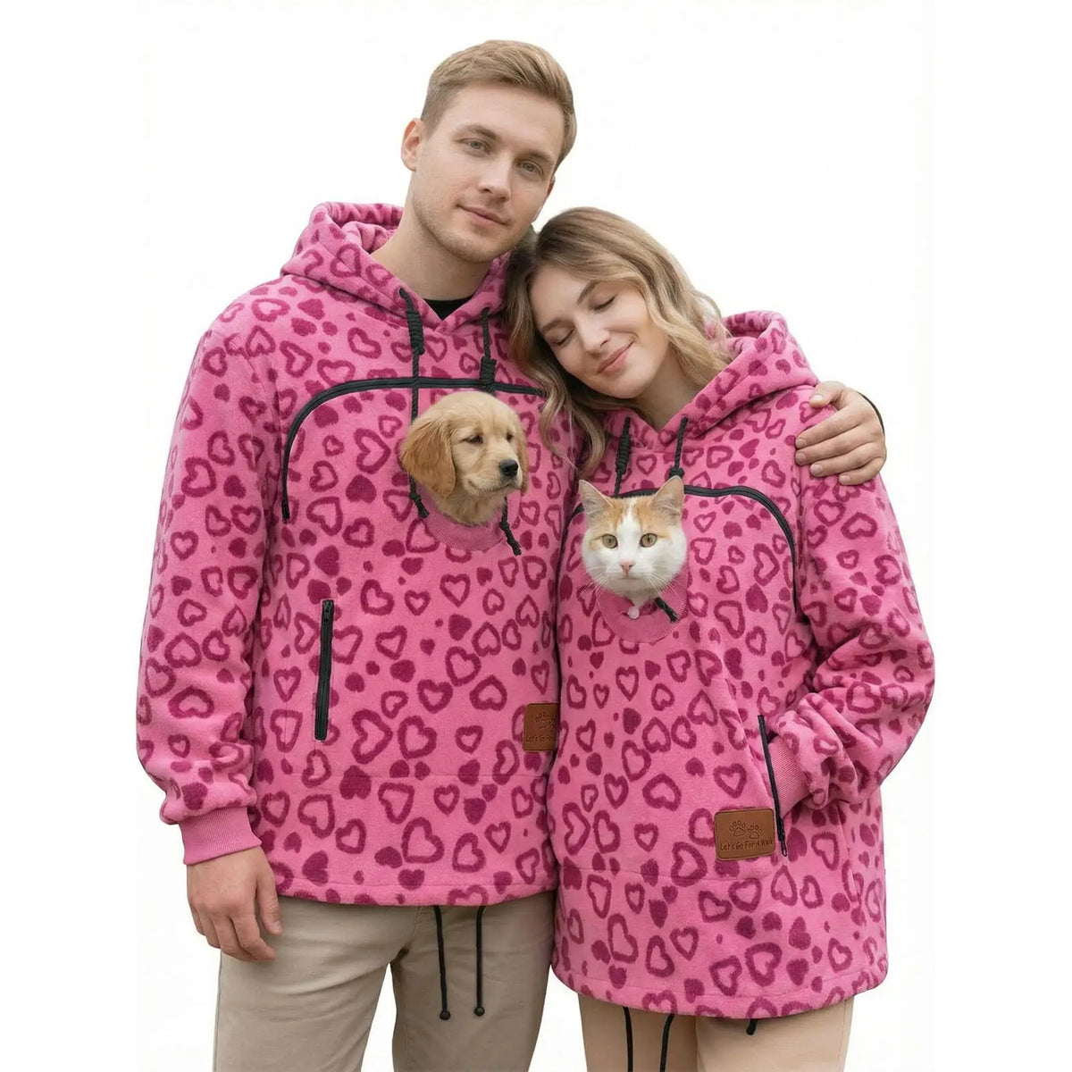 Sudadera informal con capucha, manga larga y cremallera completa para llevar sobre otras prendas
