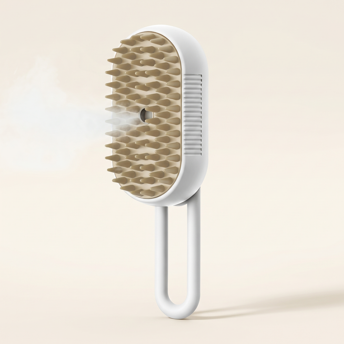 3-in-1 Steam Brush for Dogs and Cats